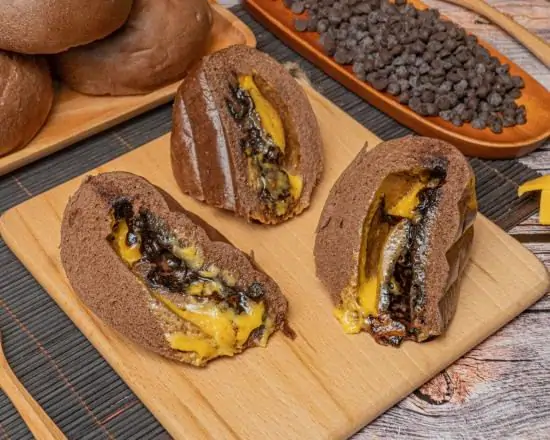 濃純巧克力起司包